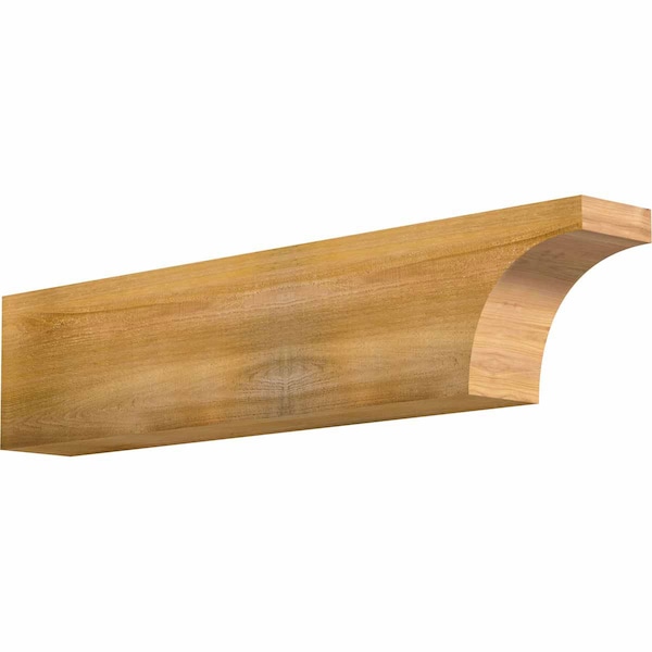 Ekena Millwork Huntington Rough Sawn Rafter Tail, Western Red Cedar, 6"W x 10"H x 48"L RFT06X10X48HUN00RWR - main